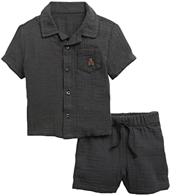 GAP baby-boys Gauze Short Set Gap