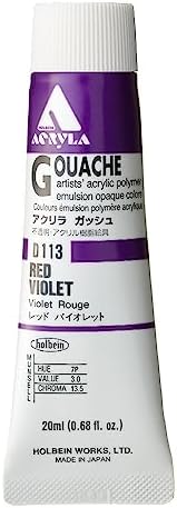 Holbein Acryla Gouache - Red Violet Holbein