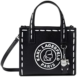 Karl Lagerfeld Paris Nouveau Tote, Black Cameo Karl Lagerfeld