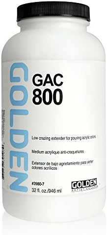 Golden Acryl Med 32 Oz Gac-800 Acrylic White GOLDEN