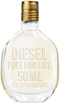 Diesel Fuel For Life, Eau de Toilette for Men, Woody and Ambery Scent With Notes of Anise & Lavender Diesel