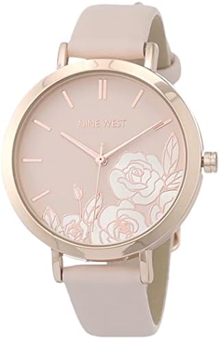 Nine West Women's Floral Dial Strap Watch Nine West