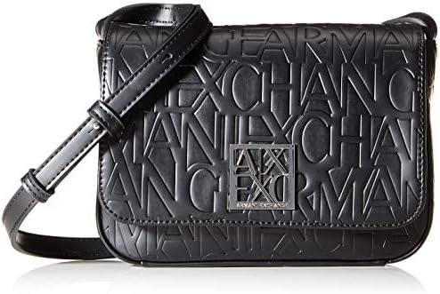 Armani Exchange Small Logo All Over Debossed Shoulder Strap Bag A｜X Armani Exchange