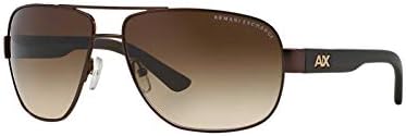 Armani Exchange Men's Ax2012s Rectangular Sunglasses A｜X Armani Exchange