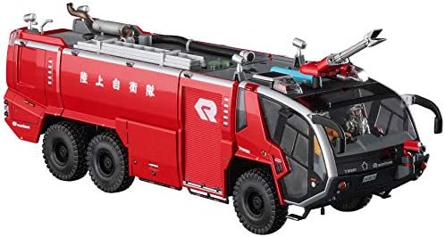 Сборная модель Hasegawa HSW05 1:72 Rosenbauer Panther 6x6 аварийная пожарная машина, 149 деталей ハセガワ