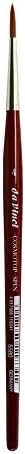 da Vinci Watercolor Series 5580 CosmoTop Spin Paint Brush, Round Synthetic with Red Handle, Size 4 (5580-04) Da Vinci