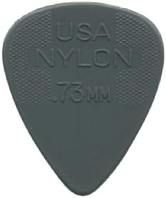 Медиаторы JIM DUNLOP 44R.73 Nylon Standard, 0,73 мм, 72 штуки в упаковке, высококачественный нейлон JIM DUNLOP