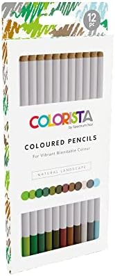 Spectrum Noir Colorista Coloured Pencils - Pack of 12 - Bright & Vivid Spectrum Noir