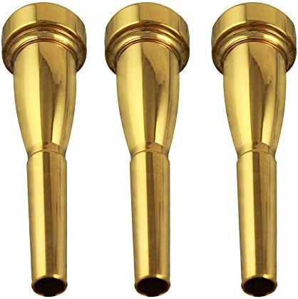 3C/5C/7C Trumpet Mouthpiece, Copper Material Trumpet Accessories Parts(3 Pack) ACCOCO