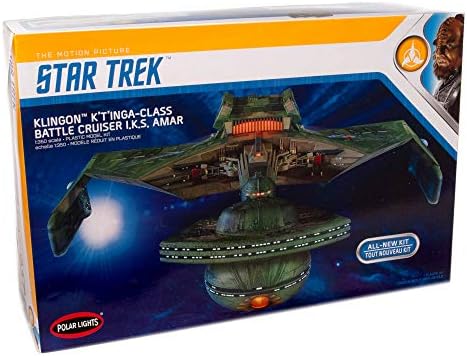 Polar Lights Star Trek Klingon K’t’inga 2T 1:135 Scale Model Kit Polar Lights