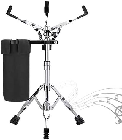 Snare Drum Stand with Drum Sticks Holder,Adjustable Practice Drum Stand for 10-14 Inch Drum Pad,Snare Drum Beginners LOLUNUT