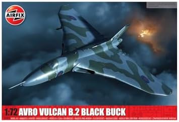 Набор пластиковых моделей самолетов Airfix Avro Vulcan B.2 Black Buck, масштаб 1:72, для взрослых и подростков от 14 лет, уровень сложности 3 Airfix