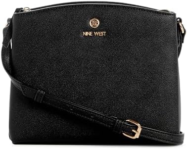 Nine West Siera Crossbody, Black Nine West