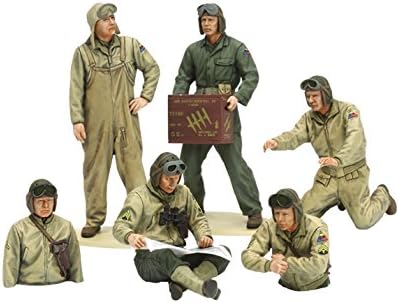 Tamiya Models U.S. Tank Crew Set (European Theatre) Tamiya