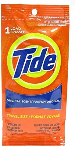 Tide Single Machine Load Original Scent Detergent Liquid - 24 per case. Tide