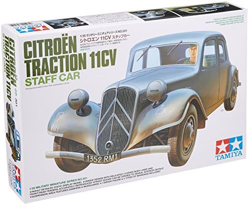 Tamiya Models Citroën Traction 11CV Staff Car Tamiya