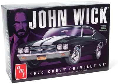 AMT 1970 Chevy Chevelle John Wick 1:25 Scale Model Kit Amt