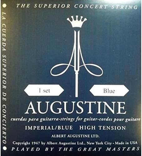 Augustine Imperial Gold Crystal Nylon Guitar Strings - Medium Tension - 1 Set Augustine