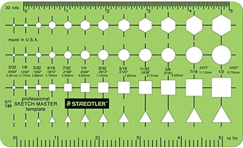 Staedtler® Mars® Template, Sketch Master STAEDTLER