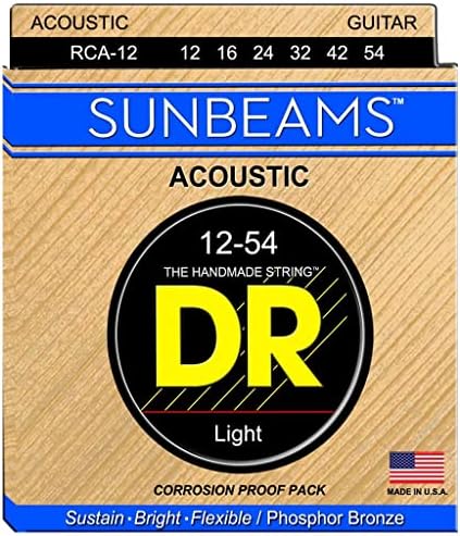 DR Strings Sunbeam - Phosphor Bronze AcousticRound Core 12-54 DR Strings