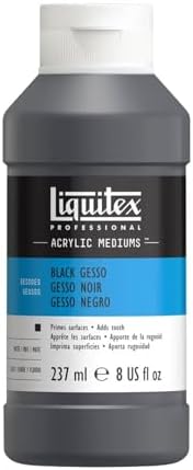 Liquitex Professional Gesso Surface Prep Medium, 118ml (4-oz), Clear Liquitex