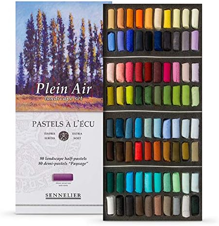 Savoir-Faire Sennelier Soft Pastels Half Stick Set 30/Pkg-Landscape Sennelier