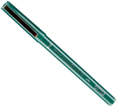 Uchida of America 6000B-C-4 Calligraphy Marker, 5.0mm, Green Uchida