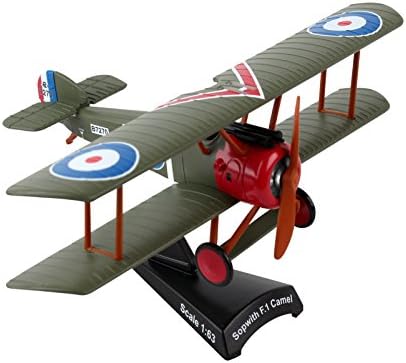 Модель самолета Daron Sopwith Camel, масштаб 1/63, с высокоточной детализацией и исторической достоверностью Daron