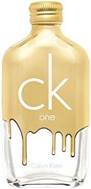 Calvin Klein CK One Gold Eau de Toilette – Woody Unisex Fragrance – With Notes of Bergamot, Fig, Neroli & Guaiac Wood – Luxury Unisex Perfumes – Long Lasting Fragrance Calvin Klein