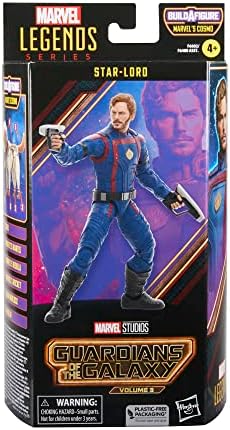 Фигурка Star-Lord из серии Marvel Legends, 15 см с аксессуарами из фильма, для детей от 4 лет Marvel