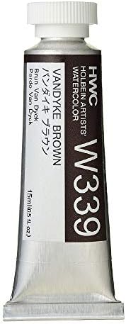 Holbein Artist's Watercolor 15ml Tube (Vandyke Brown) W339 Holbein