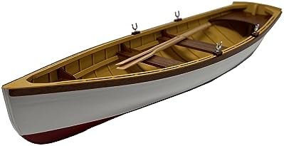 Midwest Boston Whitehall Tender 1:14 Scale (12" Long) - MID978 Laser-Cut Wooden Ship Model Building Kit for Adults - 16-Page Ilustrated Instructions Model Expo