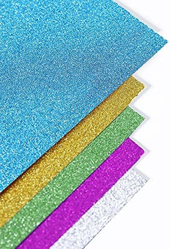 90 PCS Origami Paper Craft Folding Paper Premium Quality Paper for Kids Arts and Crafts 6x6 (Glitter) BACHMORE