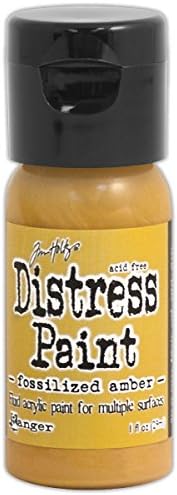 Ranger Fossilized Amber Distress Paint, 1 oz Ranger