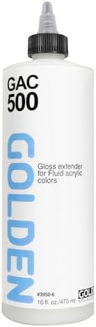 Golden Acrylic Medium, GAC-500 Leveling, 16 Oz Golden Artist Colors