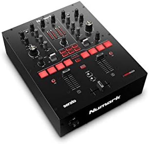 Numark Scratch | Two-Channel DJ Scratch Mixer for Serato DJ Pro (included) With Innofader Crossfader, DVS license, 6 Direct Access Effect Selectors, Performance Pads and 24-Bit Sound Quality Numark