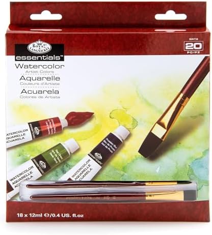 Royal & Langnickel Watercolor Paint, 20-Piece, 18 Count (Pack of 1) Royal & Langnickel