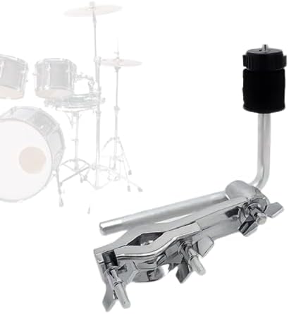 CashBeat Cymbal Stand Clamp with Boom Arm, Drum Set Extension Mount for Percussion Instruments, Sturdy Drum Hardware Accessory CashBeat