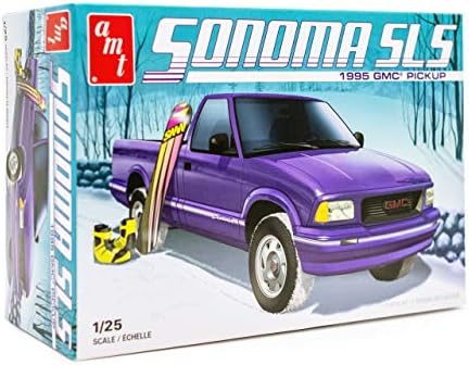 AMT Unknown 1995 GMC Sonoma Model Kit - 1/25 Scale Buildable Pickup Truck for Kids and Adults (AMT1168M) Amt