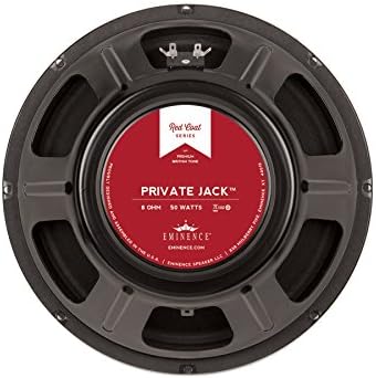 Гитарный динамик Eminence Red Coat Series Private Jack 12", 50 Вт, 8 Ом - классическое британское звучание Éminence