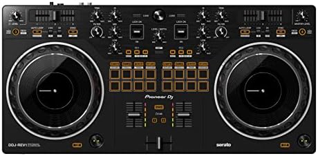 Контроллер Pioneer DJ DDJ-REV1 для Serato DJ, 2-канальный, с встроенным микрофоном и баттловой раскладкой Pioneer DJ