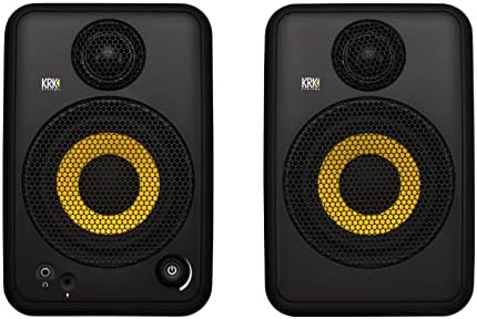 Портативные мониторы KRK GoAux 3, 3 дюйма, 60 Вт RMS с Bluetooth и чехлом для транспортировки KRK