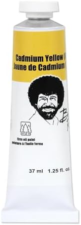 Bob Ross R6037 Artist Oil Color, Cadmium Yellow Hue 37 ml Weber