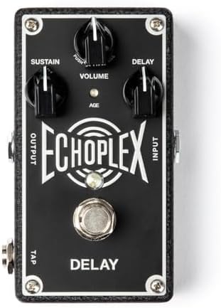 Эффект-педаль JIM DUNLOP Echoplex Delay с теплой модуляцией и временными задержками от 40 до 750 мс JIM DUNLOP