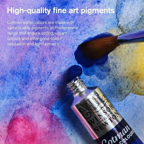 Winsor & Newton Cotman Watercolor Paint, 8ml (0.27-oz) Tube, Alizarin Crimson Hue Winsor & Newton