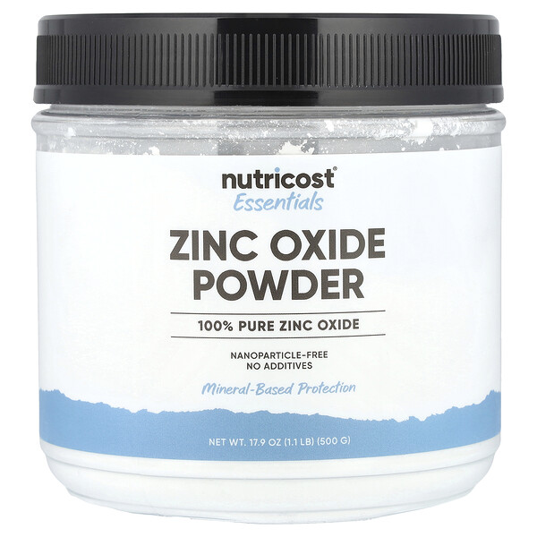 Essential, Zinc Oxide Powder, 17.9 oz (500 g) Nutricost