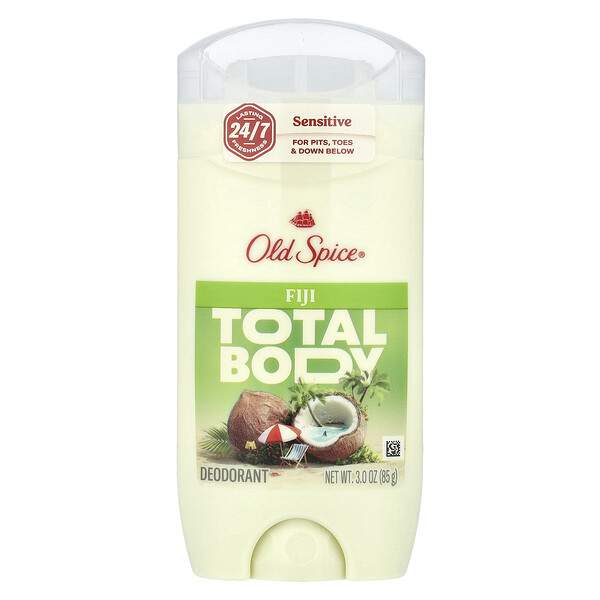 Total Body, Deodorant Stick, Fiji , 3 oz (85 g) Old Spice