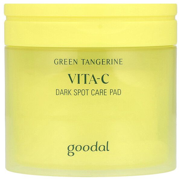 Green Tangerine Vita-C Dark Spot Care Pad, 70 Pads, 5.4 fl oz (160 ml) Goodal