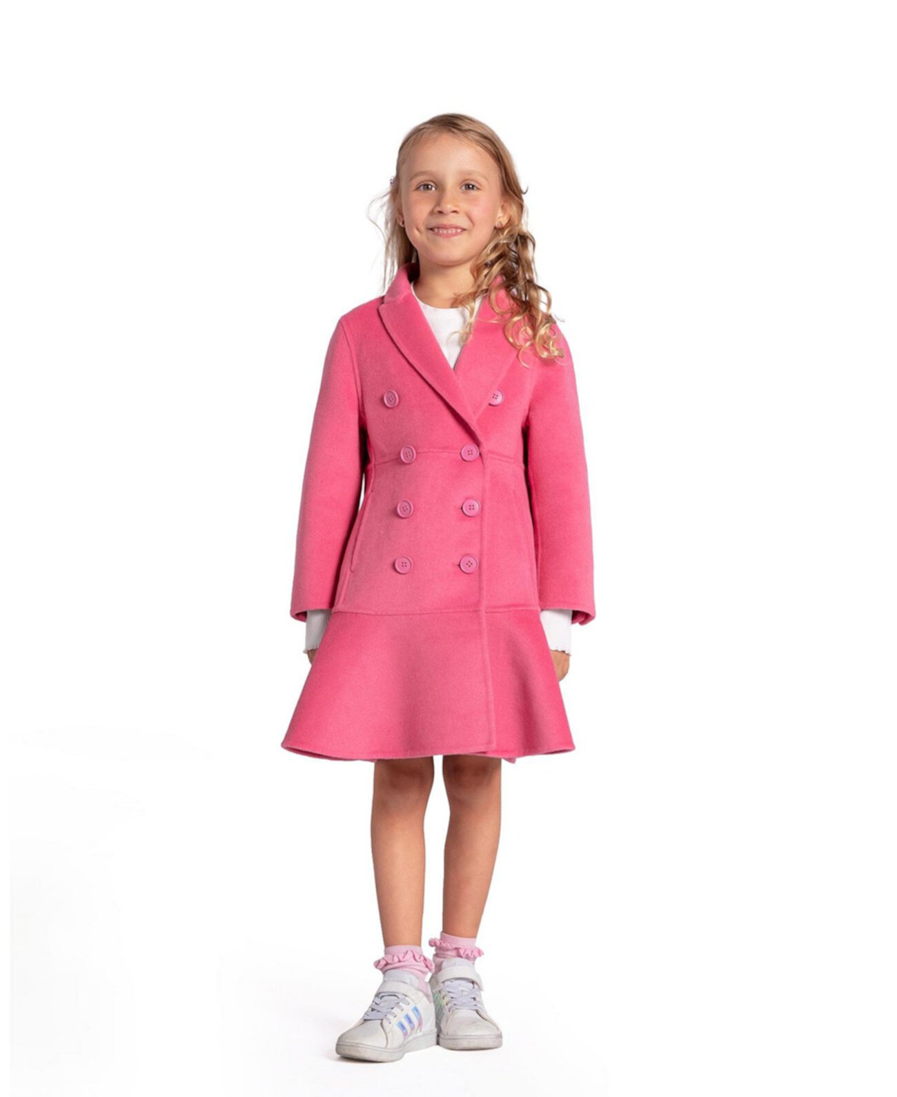 Good Manners Wool Blend Fitted Coat Belle & Bloom