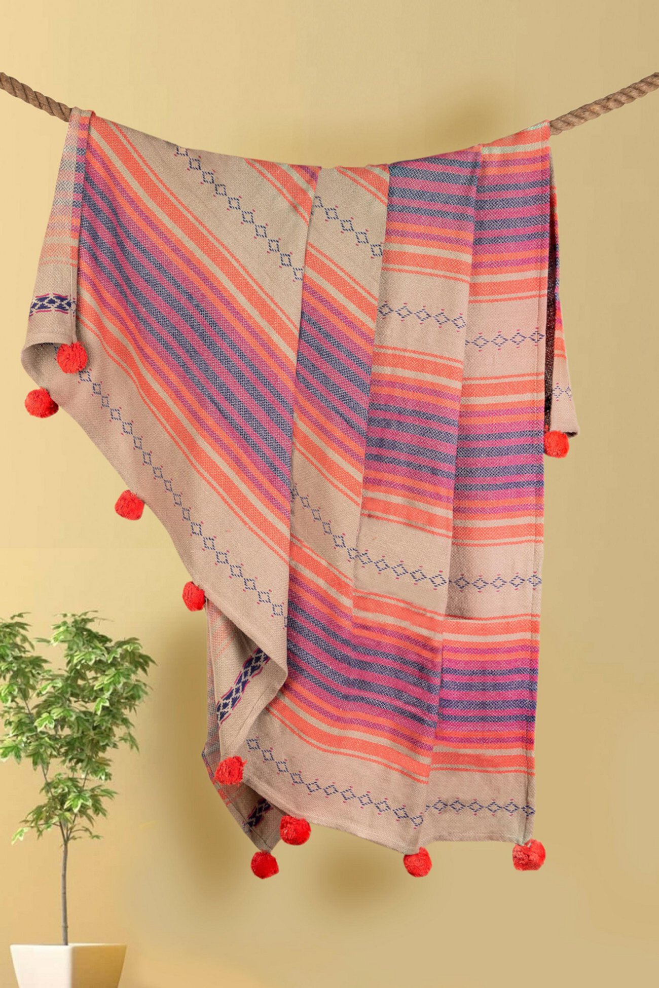 Rodeo Throw Blanket Gauri Kohli